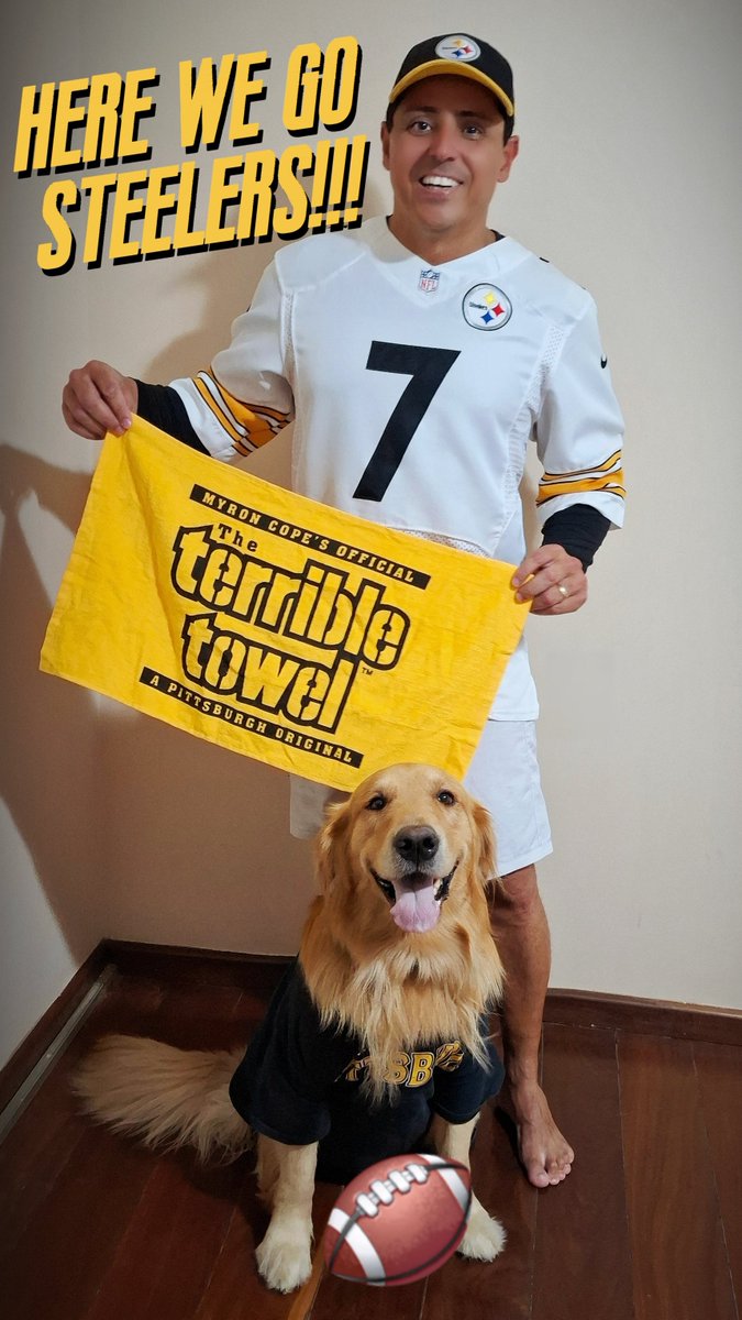 AlexCoelho_BH's tweet photo. Chewbacca e eu curtindo a #NFLnoSportv na torcida pelos Steelão da Massa!!! https://t.co/WkGyv3wB6F