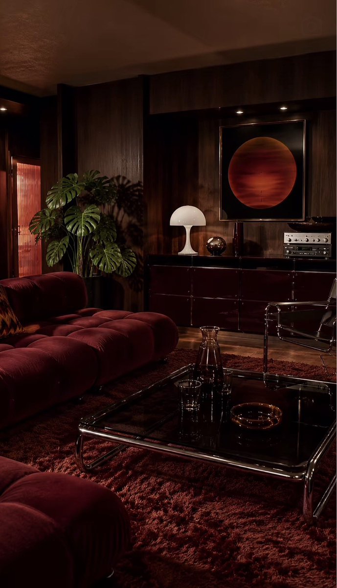 sehviyat's tweet photo. Moody 70s retro living space. https://t.co/OCSZPuAUTX