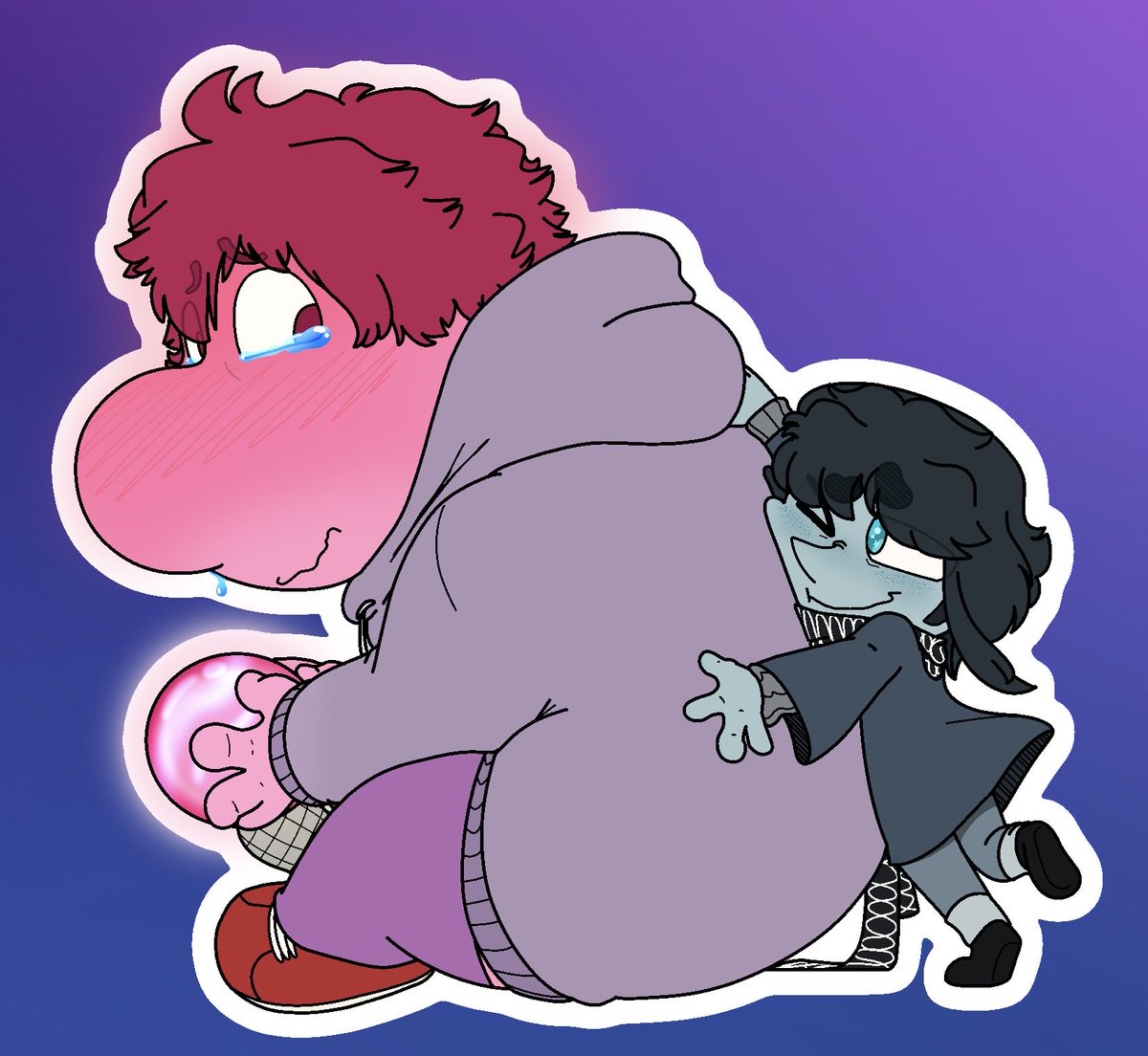 SicklyMadames's tweet photo. Day oneee: Role Swap
#yumetober #insideout2 #insideoutoc https://t.co/X8F90lULAA
