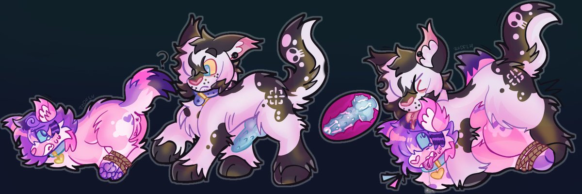 32DFLH's tweet photo. (feral, noncon) Art trade part for @RoadKillFilth :D https://t.co/jLMATDayJa