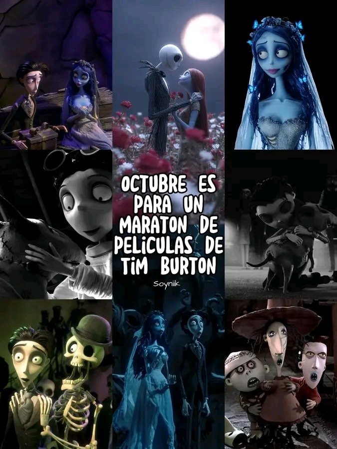 hormiverse's tweet photo. T amo Tim Burton 🎃💀🧙🏿‍♂️👻 https://t.co/8hLgQUwqQ4