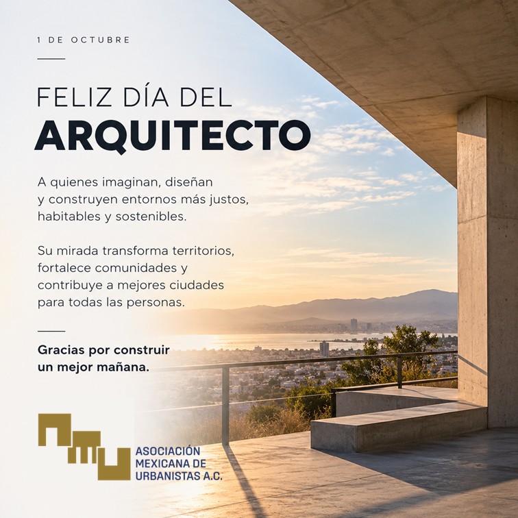 amu_baja's tweet photo. 🏛️ ¡Feliz Día del Arquitecto!
Desde AMU Baja California felicitamos a todas las arquitectas y arquitectos por su aportación al territorio y a nuestras comunidades.
Diseñar espacios también es construir ciudad.
#DíaDelArquitecto #AMUBC #AMU #Arquitectura #Urbanismo #BajaCalifornia https://t.co/clSPdPzNiA