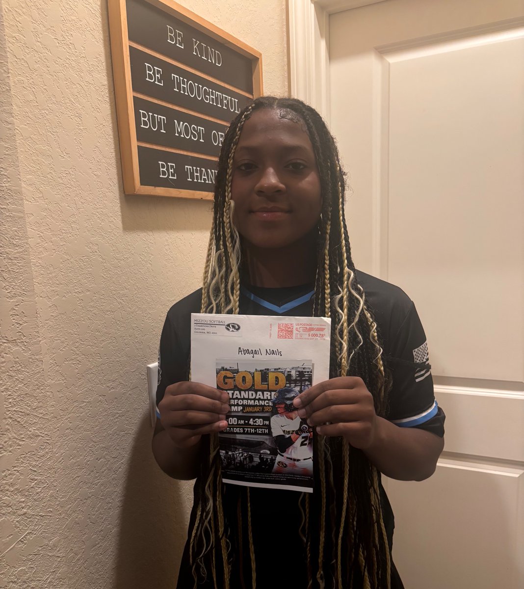 abbynails24's tweet photo. Thank you @MizzouSfball and @CoachLarissaA @ConnorMammola @emma_raabe for the camp invitation. I look forward to visiting the campus and getting to know about the softball program. 
@16UAcademy @p_williams20 @PrepSoftball @LineDsoftball @TopPreps https://t.co/pWNuuHnv0w