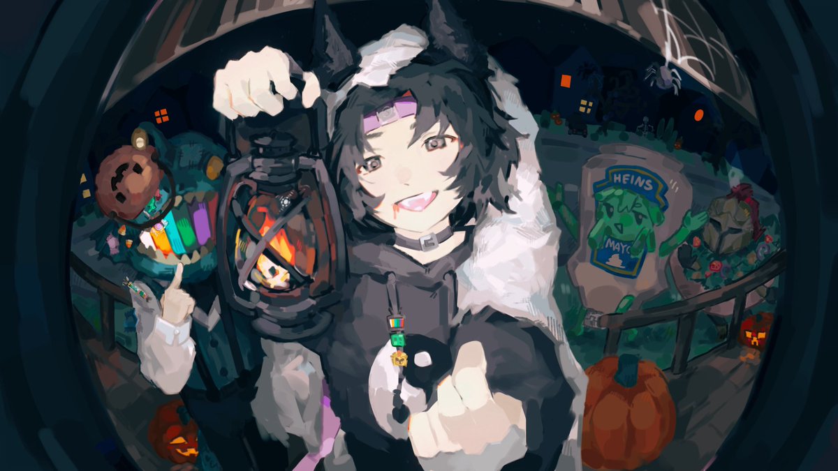 nighnteane's tweet photo. spooky season 👻

#wifiesfanart https://t.co/xXLJ2GJfBp