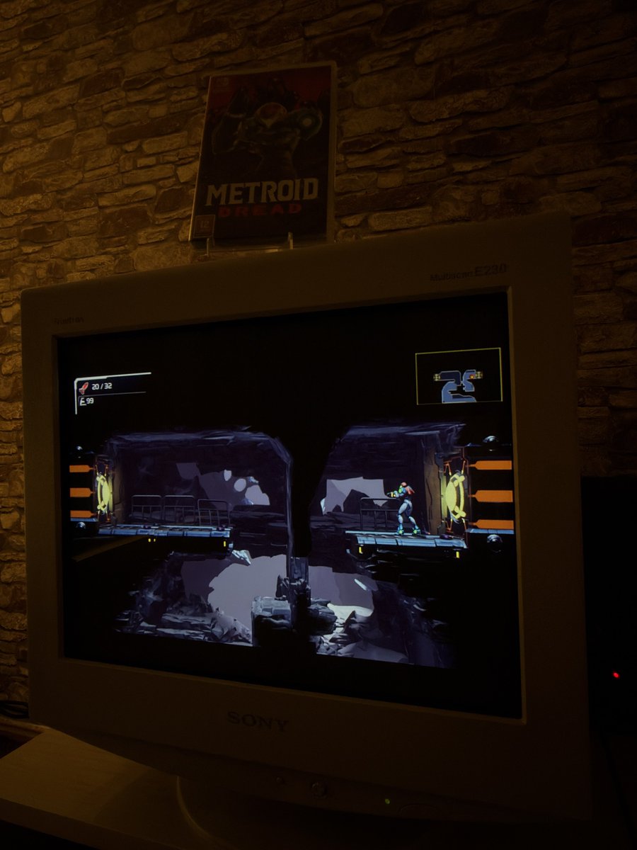 N1EXT's tweet photo. Metroid Dread Upscaled to 1920×1080 on the OSSC Pro Looks absolutely insane.. via Sony CRT VGA
#Metroiddread #samus #Metroid #crt #vga https://t.co/qLkQSTbNQJ