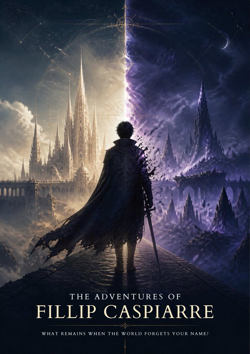 LCWrite's tweet photo. A dying nephew.
A knight who fears nothing except being the reason someone doesn't survive.

And a world on the other side of a mirror that doesn't care about either of those things.

The quest was never really about the cure.

#EpicFantasy #AOFC #WritingCommunity https://t.co/NXyuiEsbga
