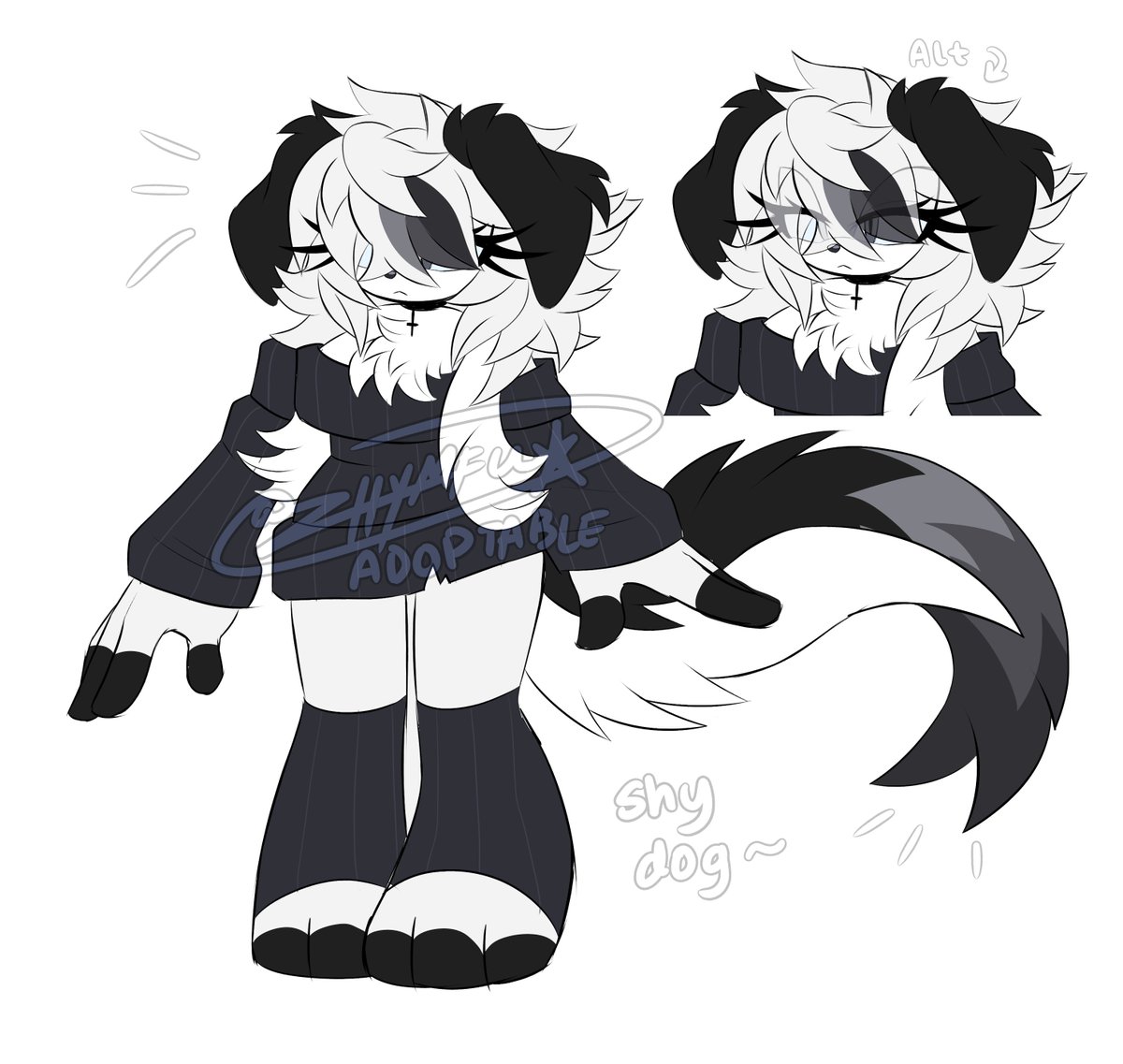 zhymfu's tweet photo. Shy dog 🤍 Adopt!
Going for $135
P@ypal / Kofi Only 📌
link to my shop! : https://t.co/VrYNQwXBzj
(no holds atm!)
DM to claim or get em straight from Kofi!💖

RT Appreciated!!
#sonicthehedgehog #adopts #adoptables #sonicadoptables #adoptabledesign https://t.co/5FPxhZOfW0