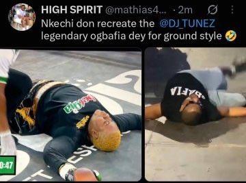 mejiniseh's tweet photo. That’s what you get when you start training 4 days to match 😂 Blessing Nkechi https://t.co/OHhZE64Wyw