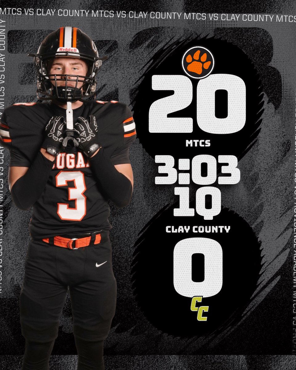 MTCSAthletics's tweet photo. Alie Bangura with a 61 yard rushing TD to extend the COUGARS lead. XP is good!

@MTCSFB 
@cecil_joyce 
@WGNSSportsRadio 
@615Preps 
#GoCougars https://t.co/aU1COrtQpa