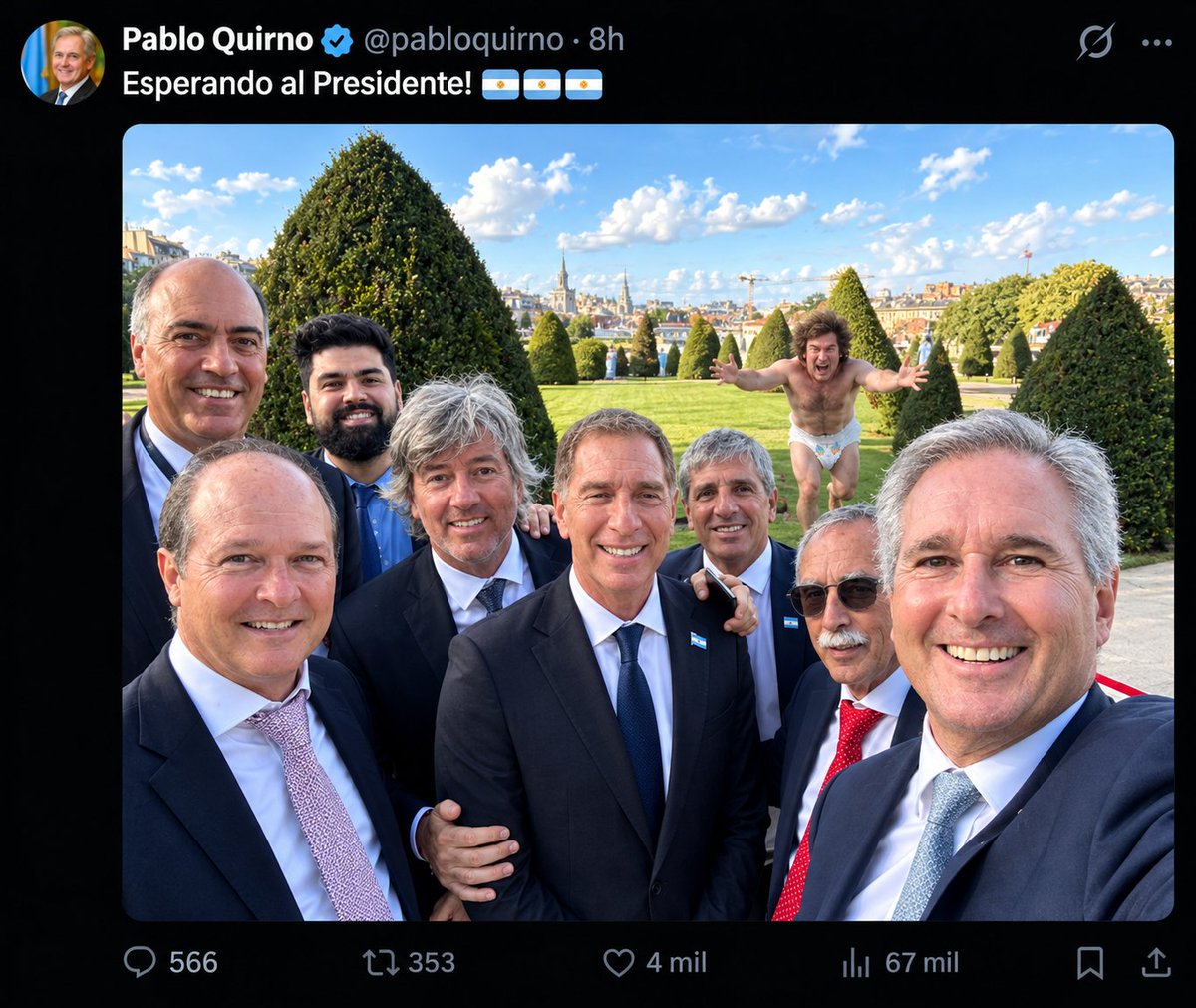 Jackes_is_back's tweet photo. BORRÁ ESTO YA QUIRNO 🫣
Estás re zarpado. https://t.co/dtmEaOMgA5