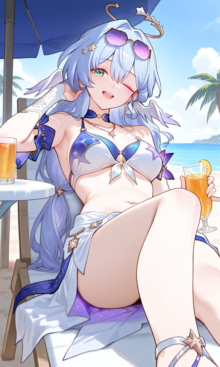 Zyrei_Art's tweet photo. ロビン・夏空の歌 | Robin Summeretto https://t.co/wJ4z8cgVlV