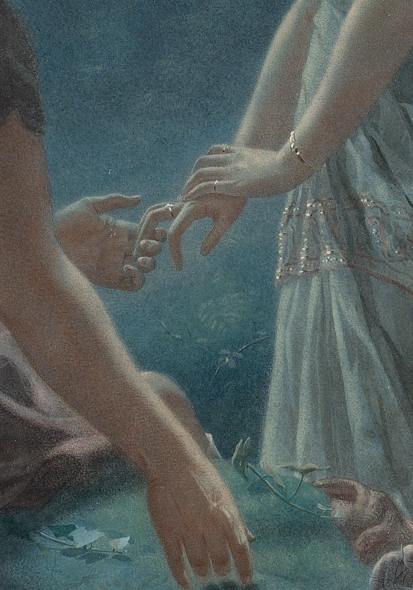 22hrr22min's tweet photo. a midsummer night's dream by john simmons, detail (british, 1870) https://t.co/asUaMmABlQ