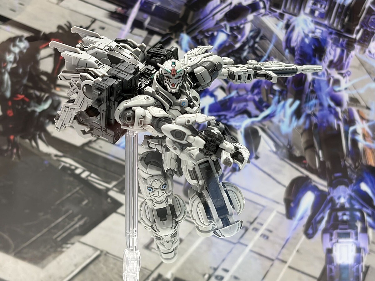hobbywatch_jp's tweet photo. 「GUNDAM ROGUE ORBIT」より「HG 1/144 ケリィース」と「HG 1/144 バウバラム」が初お披露目！【#全日本模型ホビーショー】　ブースターを装備した「ガン… https://t.co/uFG7dt7BO5 https://t.co/G9VE9A5K0v