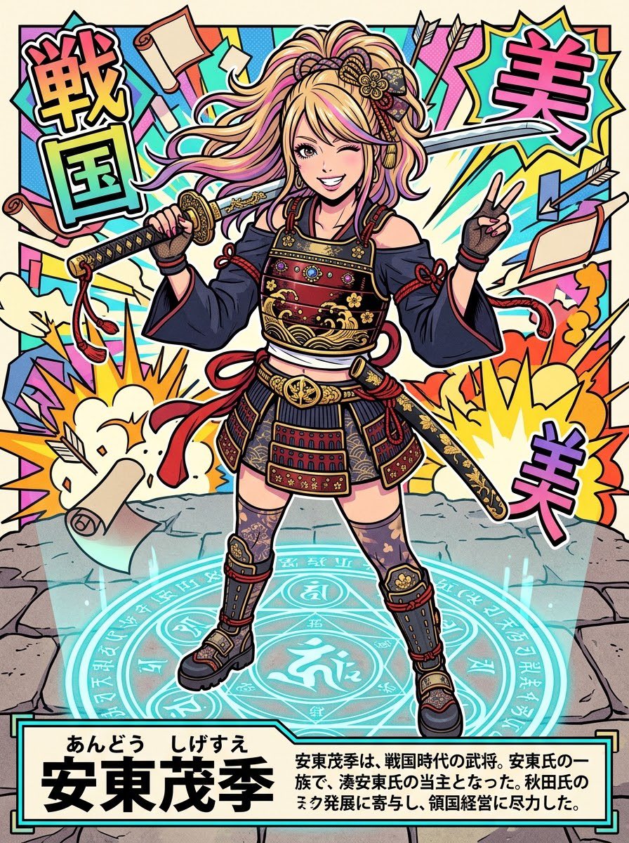 Thunder_another's tweet photo. おはさんだァァァ⚡️

【戦国武将 全員₹˝ｬʓ₹˝ｬʓギャル化計画】
Ｎｏ．154

行ってくるね https://t.co/eMDSN0xhdK