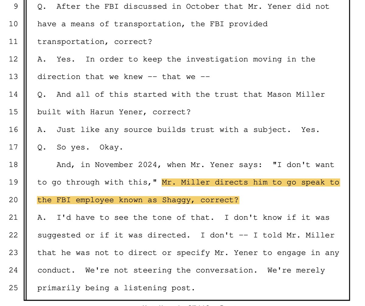 JD_Cashless's tweet photo. This fake FBI "Pineapple Front" militia--again, 6 undercover agents and 1 target--gave money to their target. They also provided him a shirt and patch with the logo of the fake militia.

The leader of the militia was an undercover agent who went by the name "Shaggy." https://t.co/Db6lLBy1OH