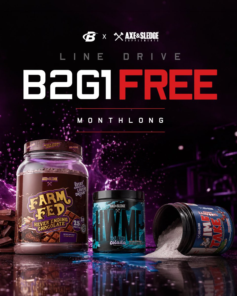 Bodybuildingcom's tweet photo. LAST CHANCE to get BOGOs and Line Drives on your fav supplements! https://t.co/l7pUkVHBrk https://t.co/Q0IQprK3PJ