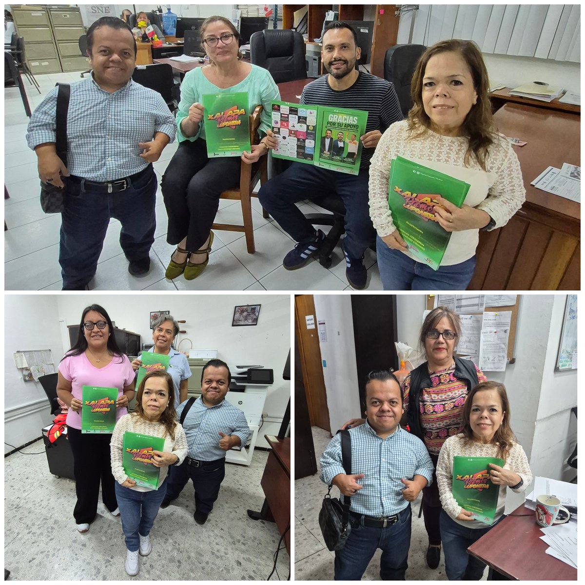 Jacob_Zg's tweet photo. Gracias a la Secretaría de Trabajo de Veracruz por su apoyo, visitarlos e invitar a participar en la Cuponera con Causa de Somos Pequeños Veracruz 😁
#Cuponera 
#inclusion
#promocion https://t.co/QpsrnmzCT7