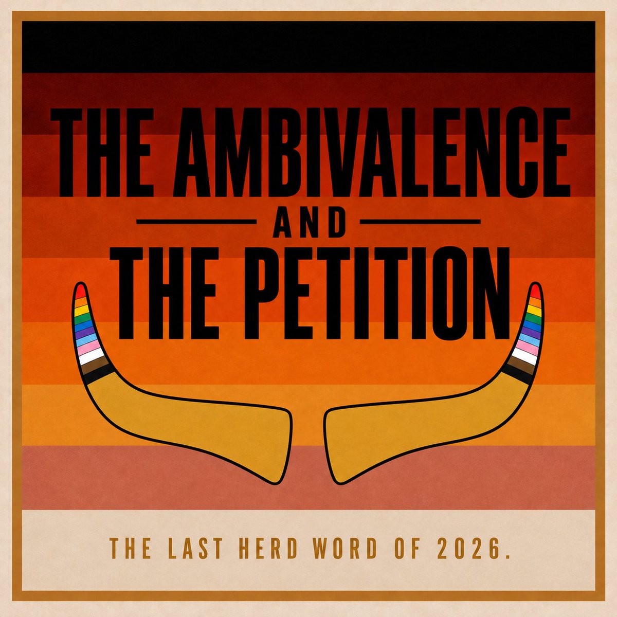 BecomingBlkBull's tweet photo. THE AMBIVALENCE AND THE PETITION

The last Herd Word of 2026 is live.

Masculinity, bodies, power, community, becoming, and the people who made me rethink all of it.

A little reflection. A little mess. Very much me.

https://t.co/CgC4BsY1ml

#Bullhood #BlackSGL #TheHerd https://t.co/p89XAFK9P6