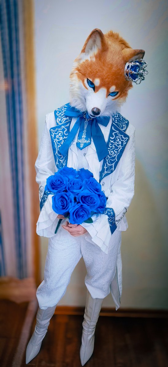 Sora_09160's tweet photo. 宮廷服が届きました！✨
どうですか？🩵🌹
✦
🪡#創造トリアノン https://t.co/1w4Gi18AGk