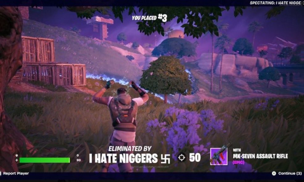 zulfnbb's tweet photo. played 1 game of fortnite and this shit happens https://t.co/eOueIo2fZE
