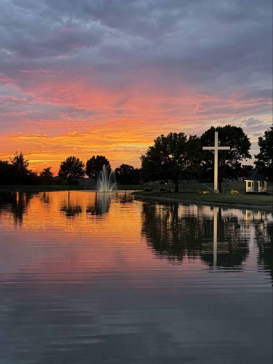 jackngraham's tweet photo. As the sun sets over the Chapel by the Lake at @Prestonwood and October begins, we’re reminded again of the faithfulness and goodness of our God.
A new month is here, and Sunday is just ahead. What a joy to gather together as the church, worship our Savior, and open His Word.
We’re looking forward to seeing you this Sunday at Prestonwood!