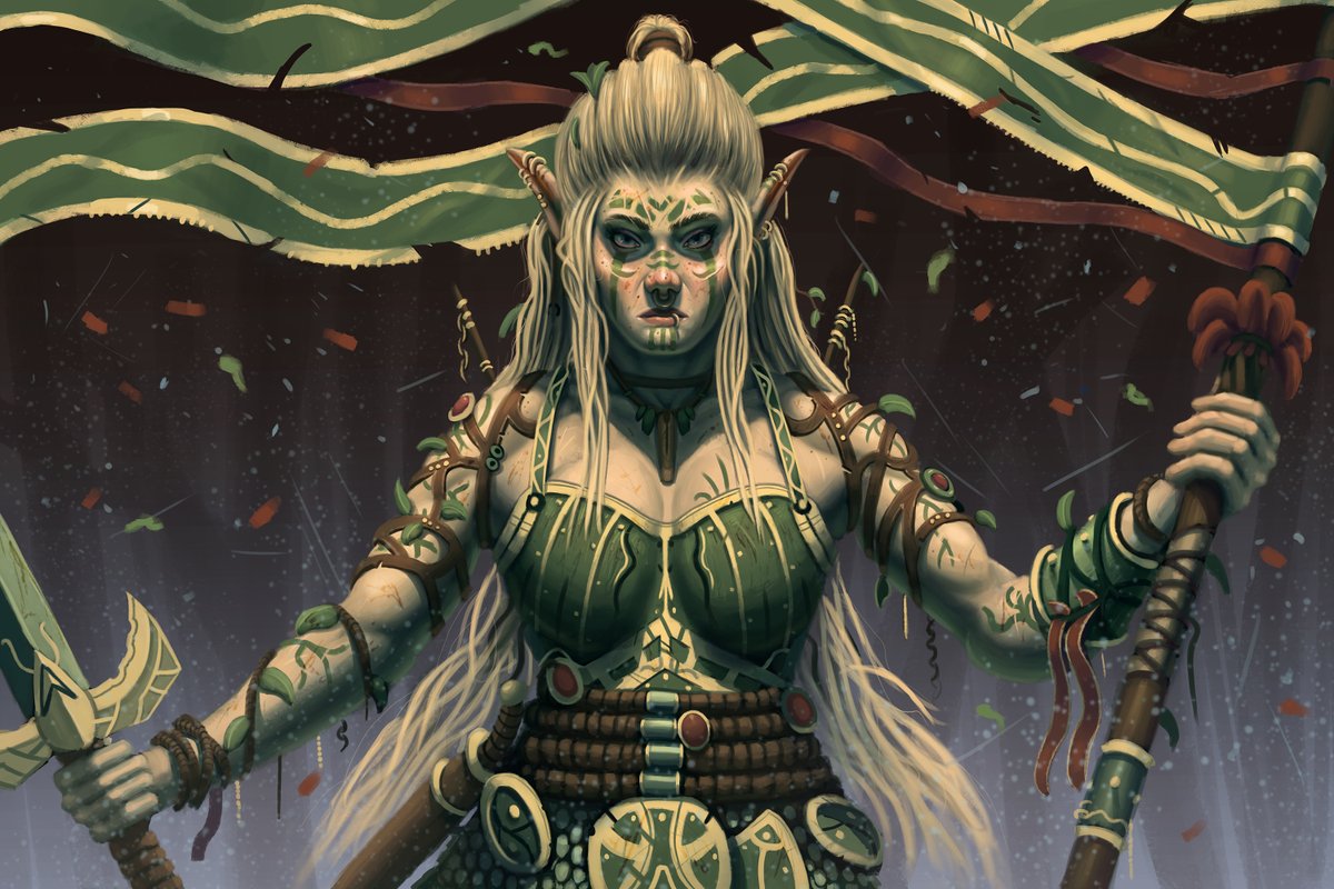 SamoArt94's tweet photo. Some fun Wood elf art I've done over the years, I love how dynamic and fluid they're in combat, and their lore was so cool to read about, I actually think I'm overdue to draw them again!

#warhammerfanart #warhammerfantasy #warhammerwoodelf #woodelffanart #warhammerwardancers #woodelves #warhammertotalwar #warhammertotalwarfanart