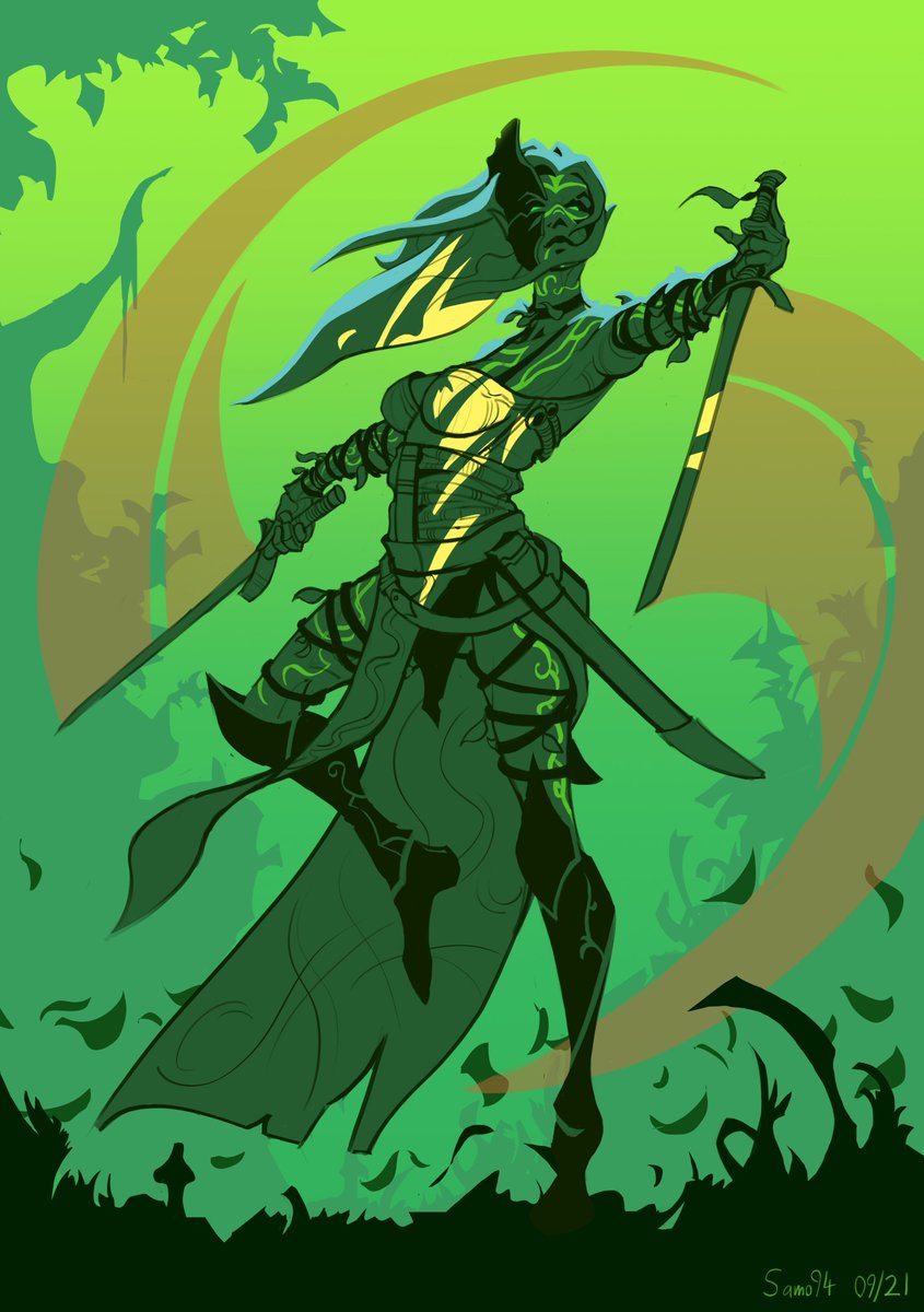 SamoArt94's tweet photo. Some fun Wood elf art I've done over the years, I love how dynamic and fluid they're in combat, and their lore was so cool to read about, I actually think I'm overdue to draw them again!

#warhammerfanart #warhammerfantasy #warhammerwoodelf #woodelffanart #warhammerwardancers #woodelves #warhammertotalwar #warhammertotalwarfanart