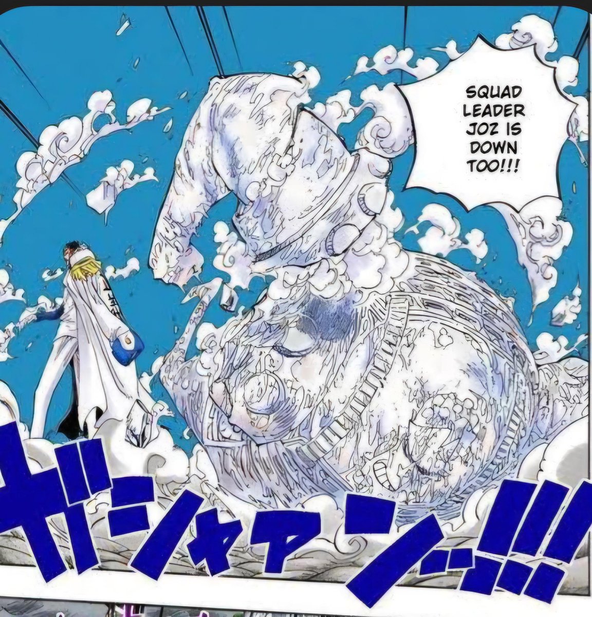 MJCanimate's tweet photo. @1stErza38106 @Kurohige_top1 @GarpFanboy I agree with just about everything you said, but the freezing certainly did damage to Jozu, it splintered off his entire right arm. https://t.co/opgrvlLv9x