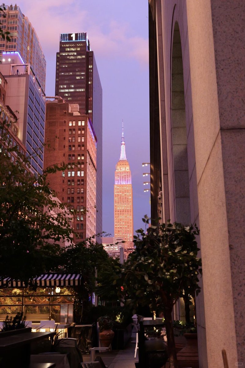 zara_skyfxd's tweet photo. Caught this amazing sunset in New York today. The whole sky turned this soft pink color. It honestly felt like I had stepped into a fairytale https://t.co/C7LA3Hm1VZ