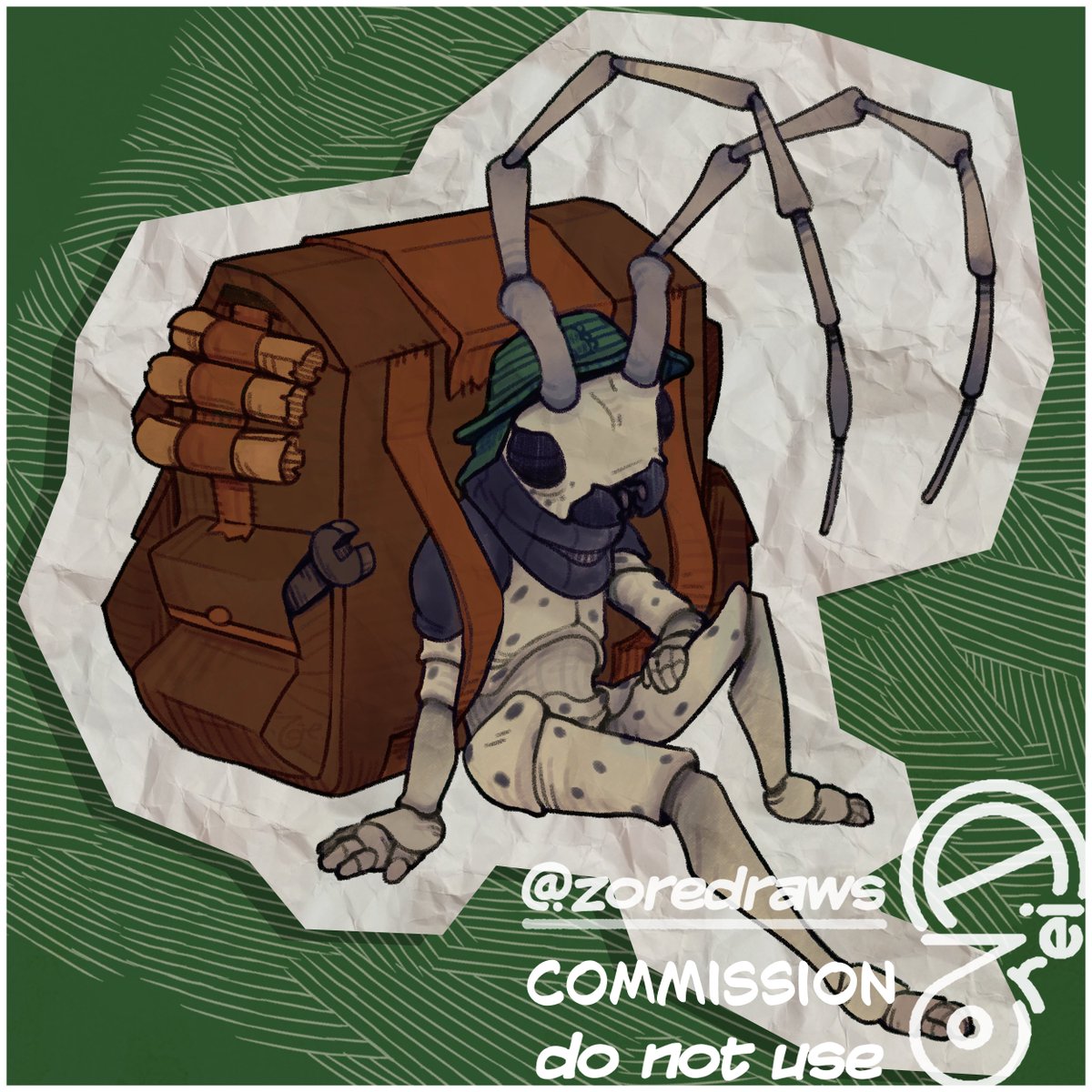 zoredraws's tweet photo. stiel's 🐜 Sketch (Colored) request
#commission #vgen #BRart https://t.co/zuZfmnJyEA