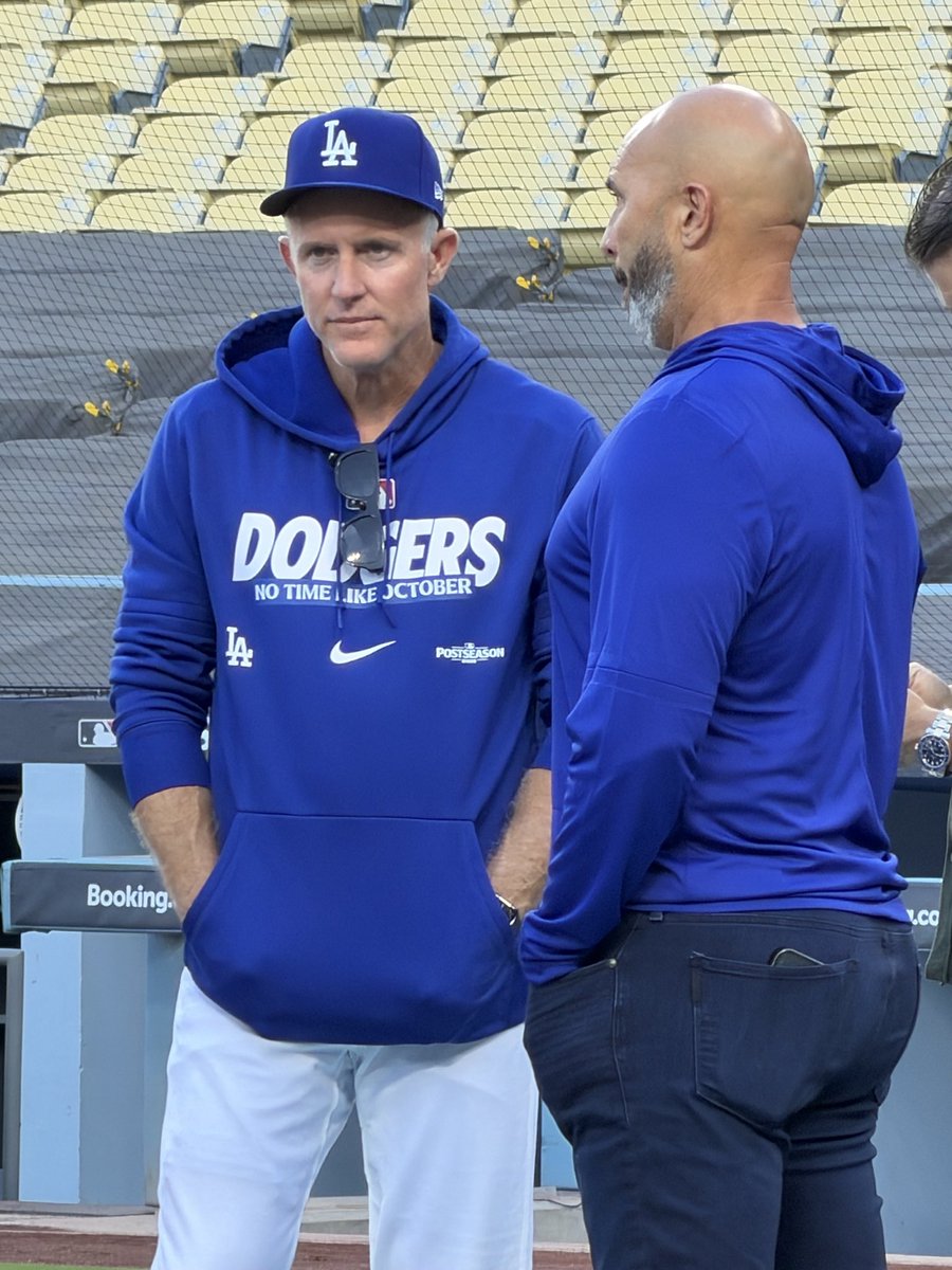 BNightengale's tweet photo. Former Phillies greats Chase Utley and Raul Ibanez at the Dodgers workout https://t.co/HCnkkEK5OX