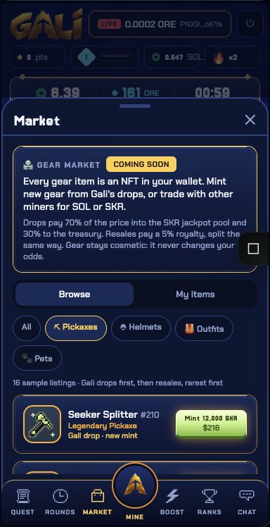 juntdoe's tweet photo. finalising… 

after sleepless nights, Gali is finally ready for submission to the @solanamobile  Hackathon by @RadiantsDAO

built for Seeker, powered by @ORE  

anyone interested in testing Gali?
would love to hear your feedback https://t.co/BPIsODa7Vl