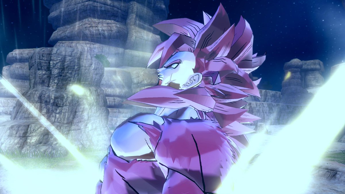 L1ght249's tweet photo. When the crystals of the demon realm and the full moon meet, the satellite is abnormally covered in blood... it is then that reason is lost, and the beast is unleashed... 

The Red Ape, similar in appearance to SS4, but with power equal to Blue. https://t.co/ZQHqd96OYL