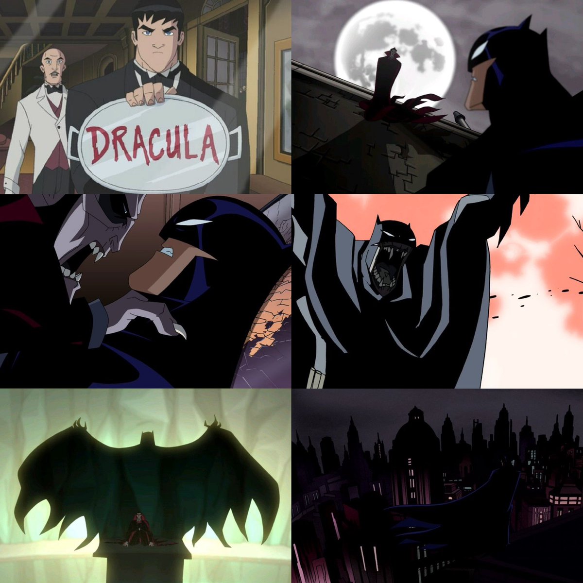 TheDCUBatman's tweet photo. Batman vs Dracula (2005) https://t.co/I1JSYBzNi1