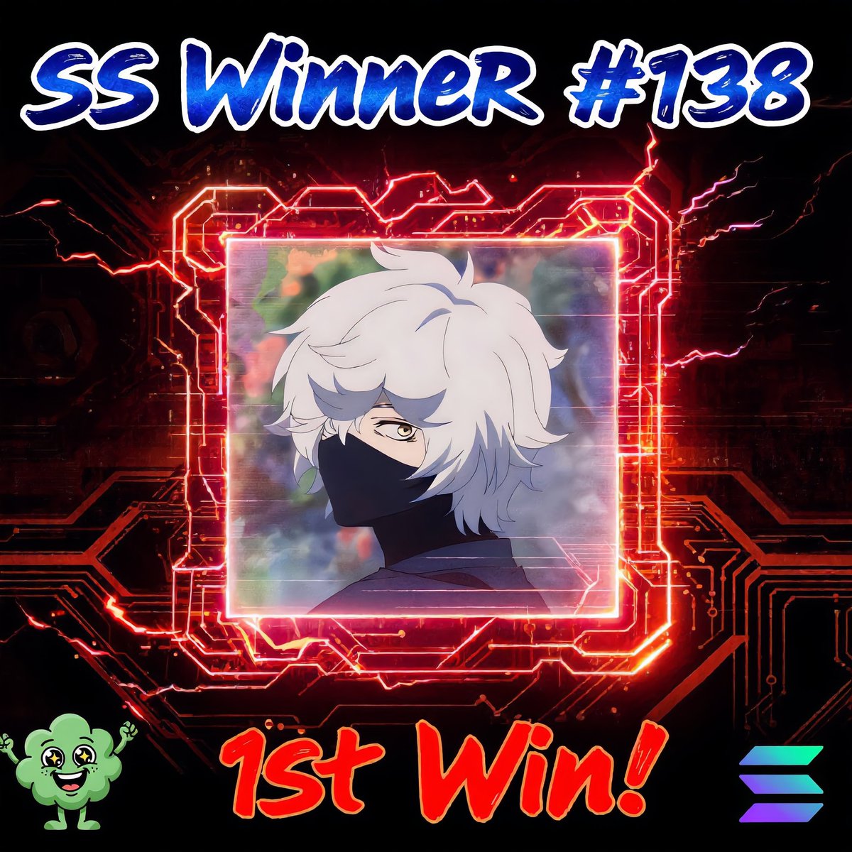 CryptoSmurf44's tweet photo. SMURF SPOTLIGHT V2 WINNER!Day 138
🔴 1st Win 🔴

Congrats to @IamEmmry

Winner Requirements:
✅️ Follow @IamEmmry
✅️ Follow @fartkmmonsolana
✅️ Like &amp; Comment
✅️ Quote this Post

2 WINS = $50 in $SOL.
New random winner announced every 24hrs. https://t.co/YunjhuEbSu