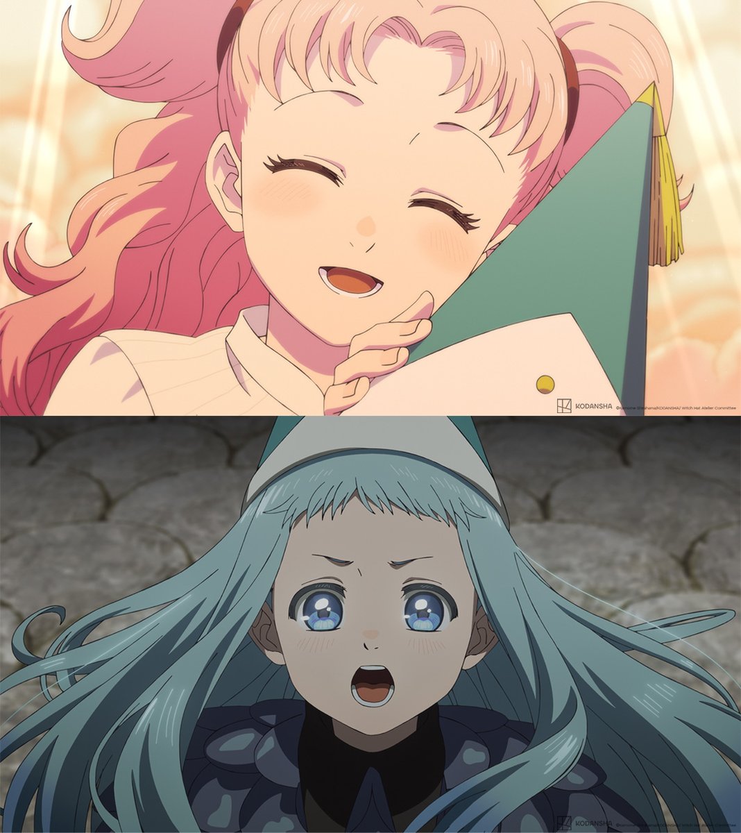 Crunchyroll's tweet photo. Witch season is here 🪄(via Witch Hat Atelier) https://t.co/SQdKMDhW5f