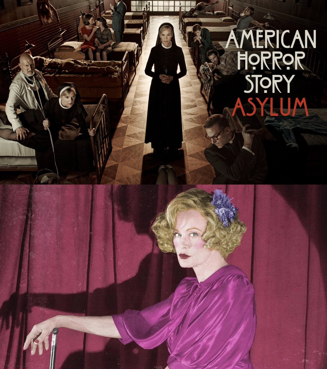 AHSZone's tweet photo. Jessica Lange reveals her favorite “American Horror Story” season and character:

“Well, my personal favorite season—I think the best season we did—was Season 2, Asylum. It’s my favorite story that we’ve told. But as far as my favorite character, that would be Elsa in Season 4.” https://t.co/ZyOi0h9ZPn