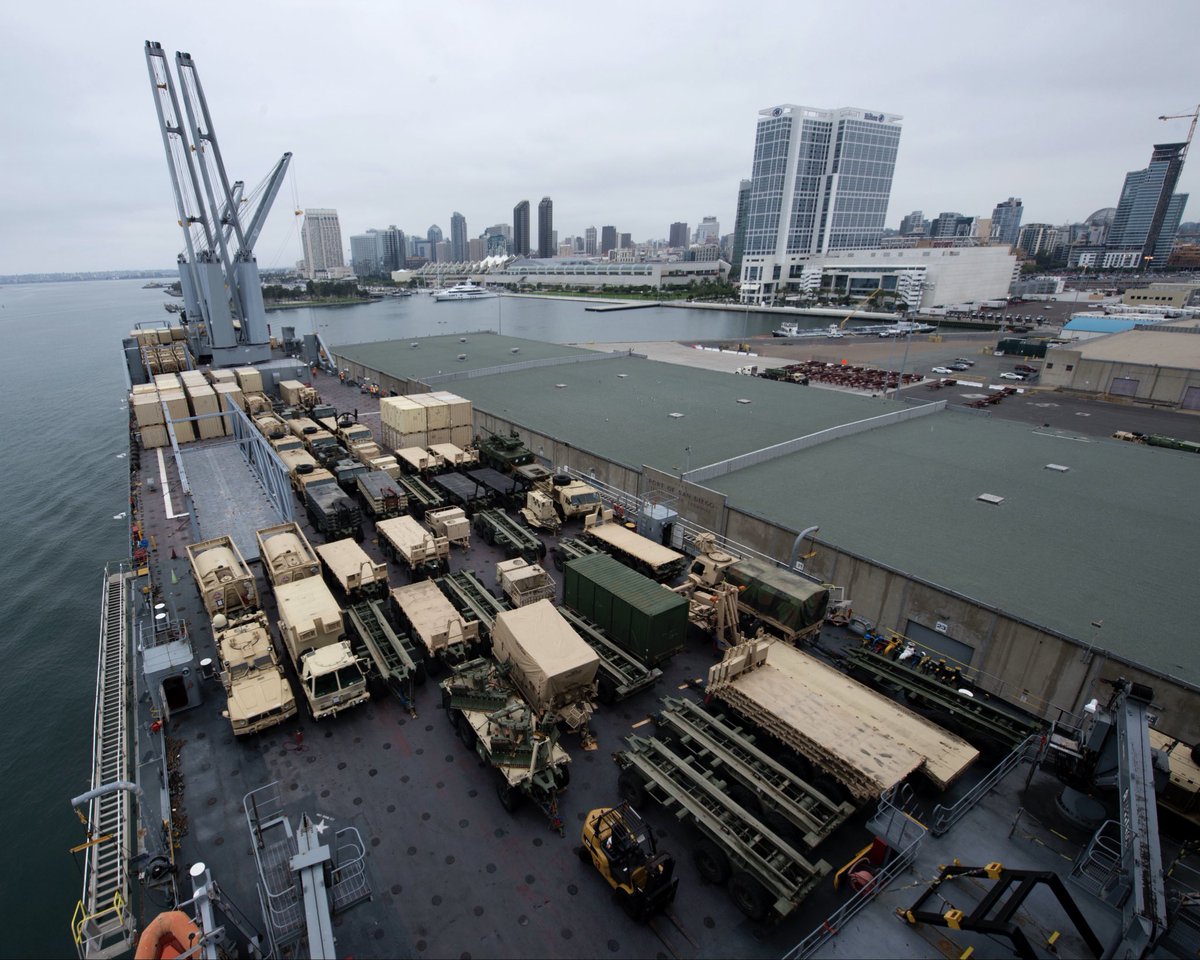 thejointstaff's tweet photo. U.S. Transportation Command was activated in 1987 to unify global air, land, and sea transportation required during wartime.

Today, warfighters rely on @US_TRANSCOM to deliver what’s needed to keep threats from reaching our shores while moving aid to where it’s needed most. https://t.co/cYlQRcPqe4