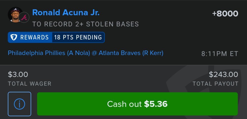 itslaladylay's tweet photo. Lol

#MLB #MLBBets #SportsBetting #BaseballBets #SameGameParlay #SGP #Parlay #HomeRun #HRParlay #BettingTwitter #Sportsbook #GambleResponsibly https://t.co/ye2i728czG