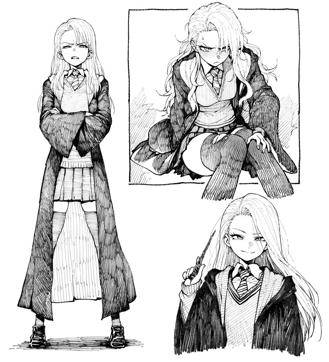 Drowsy_sheep's tweet photo. 女体化マルフォイってなんなん…？
わからなすぎる😩
#malfoid https://t.co/UTdM4sq9rJ