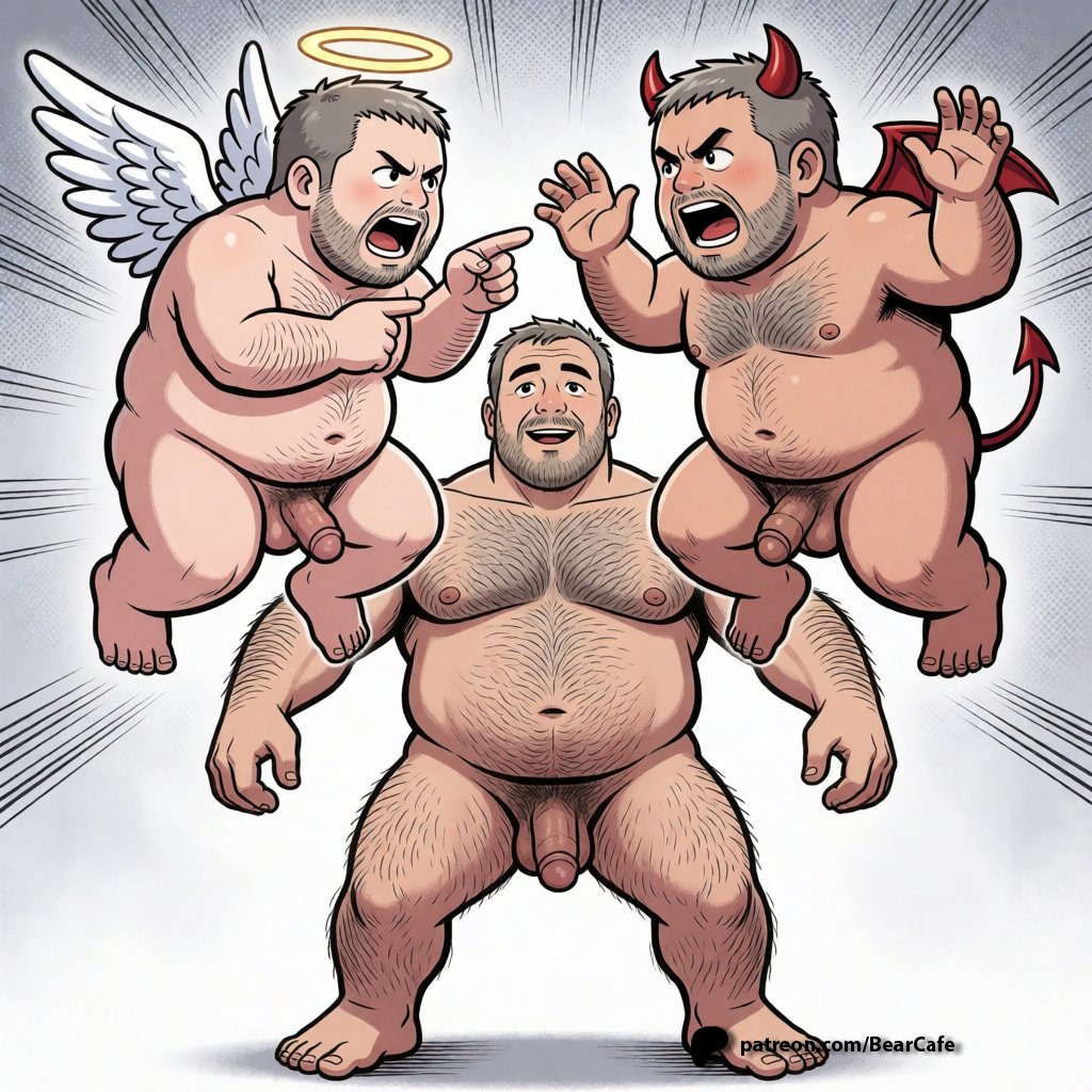 Bear_Cafe_'s tweet photo. Angel and Demon (NSFW version)
#AI #AIBEAR #BARA #BEAR #BEARAI #FANTASY #GAY #GAYBEAR #HAIRY #MALE #MEN #NSFW #NUDE #NUDEBEAR #NUDEMALE #NUDEMAN https://t.co/76aC2gaYzS