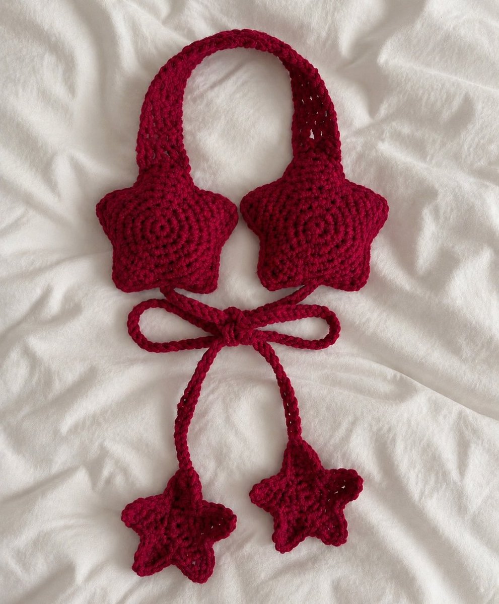 vogueamourr's tweet photo. crochet headphones (ear warmer) https://t.co/UovKgpJ7dm