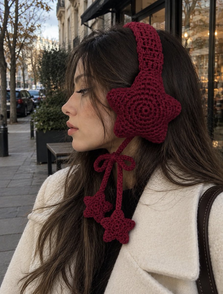 vogueamourr's tweet photo. crochet headphones (ear warmer) https://t.co/UovKgpJ7dm