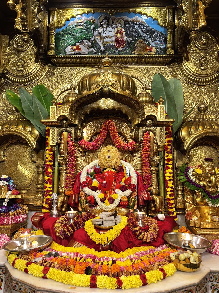 SVTMumbai's tweet photo. 🙏गणपती  बाप्पा मोरया 🌺मंगलमूर्ती मोरया 🙏०२/१०/२०२६
🙏Ganapati Bappa Moraya 🌺 Mangalmurti Moraya  🙏 02/10/2026 https://t.co/418uOPAP6T