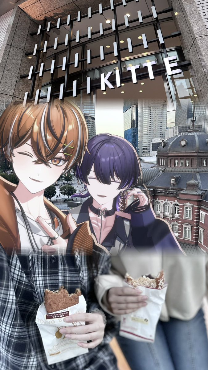 _cr_4n0's tweet photo. うるしので東京駅巡りᯠ_  ̫  _ᯄ Ⳋ🧡💜#𝟏
#クロノヴァ #BREAKOUT #しのれたー https://t.co/xm06lKUtsc