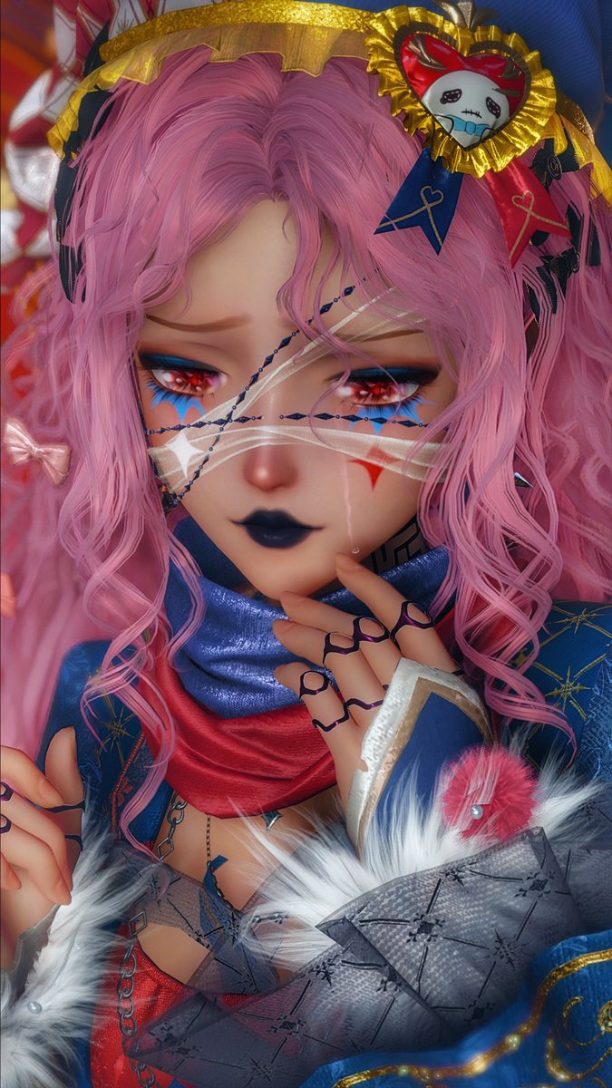 gldn_infinity's tweet photo. SAD CLOWN 🤡💧

landing on this prompt was so lucky 🤍 tysm for the fun wheel lexi ! ❤️🥺
#InfinityNikki https://t.co/qu9FsGbaKw