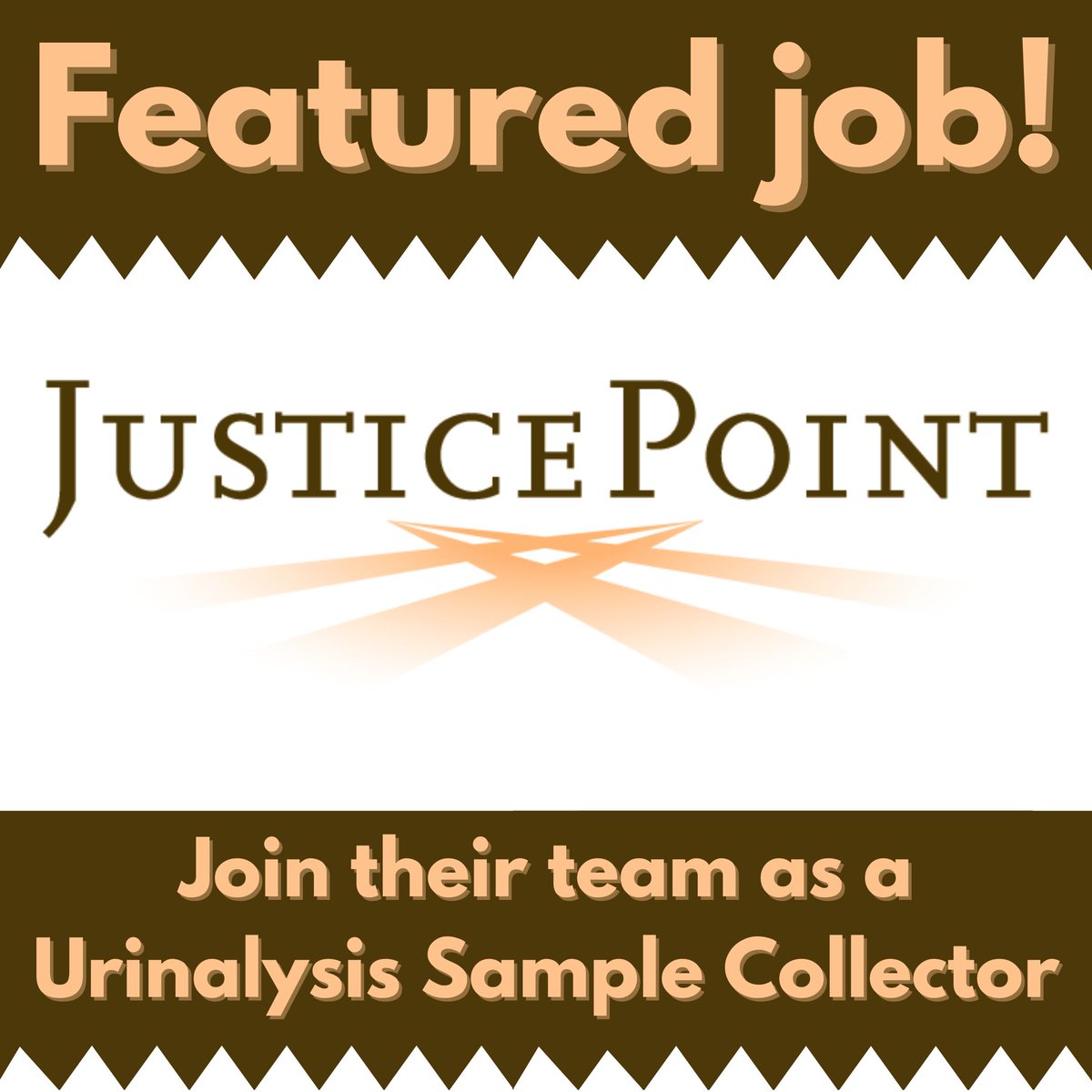 JobsThatHelpWI's tweet photo. Join JusticePoint's team as a Urinalysis Sample Collector (learn more ➡️ https://t.co/wURr88JRCv) in #Madison. $21 / hr, flexible schedule—apply now for this important #job opening!

#NonprofitJobs #MadisonWI #MadisonJobs #DaneCounty #WIjobs #WI #Wisconsin #WisconsinJobs https://t.co/tivc8WcBD5