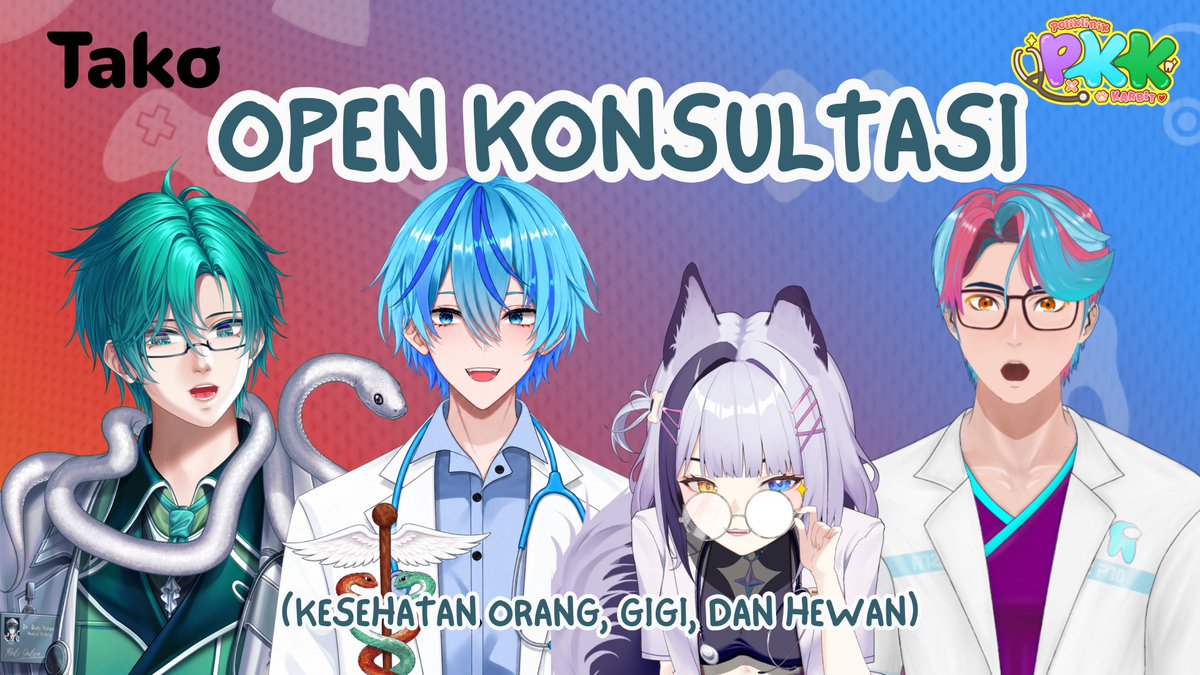 ruki_yahea's tweet photo. 🩺STREAM HARI INI🩺

Dokter-dokter PKK akan menjawab pertanyaan kesehatan kalian -para ARISAN, Rukiyeah, Suakatachi, Pringist, dan Amoreizu-, dari yang umum sampai yang ORA UMUM

Link stream, form tanya jawab, sama charity ada di reply ya hehe

📅Jumat, 2 Oktober 2026
🕗20.00 WIB https://t.co/SOvfRqsBGI