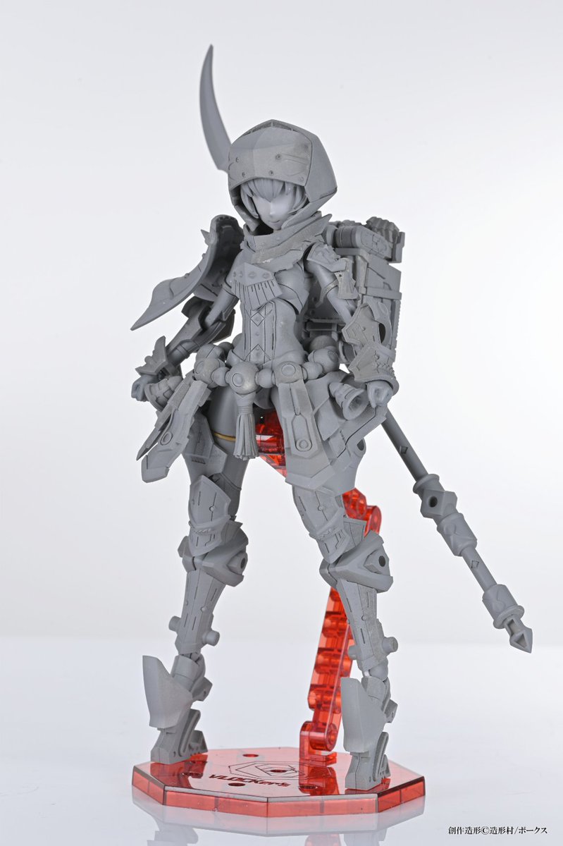 duelknights's tweet photo. 【#全日本模型ホビーショー2026】
#ブロッカーズ FIOREブラックナイト僧兵型(仮)

"和テーマ"の侍型ツバキ、忍者型キキョウに続く
新たなフィオーレを初公開！
デザインは大天風光成 氏(#TENPU_M )が担当！

#ボークス ブースにて原型展示中‼️
#全日本模型ホビーショー　▼リプ欄に続く https://t.co/wKm1ByettS