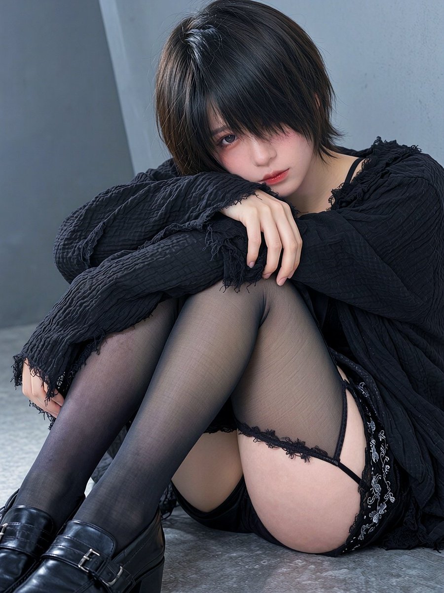 eltomori's tweet photo. black holic🖤
#女装 #男の娘 https://t.co/Ypgy3W13cr